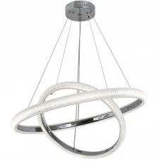 Φωτιστικό Κρεμαστό LED 60W 230V 6600lm CCT Χρώμιο 6102